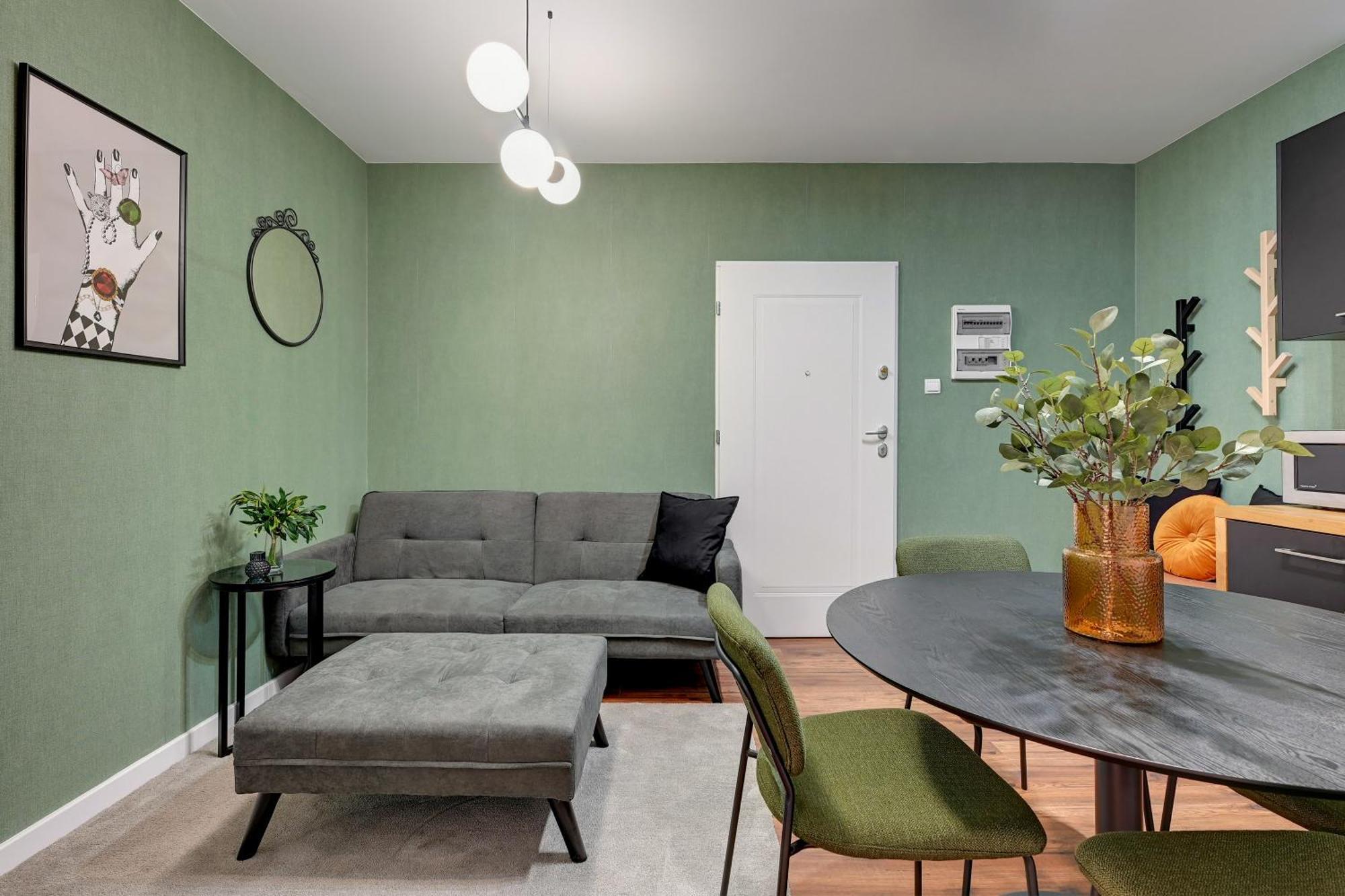 גדנסק Aura Island Riverside By Downtown Apartments חדר תמונה