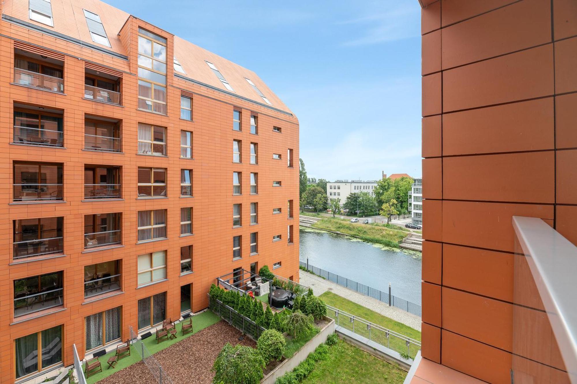 גדנסק Aura Island Riverside By Downtown Apartments מראה חיצוני תמונה