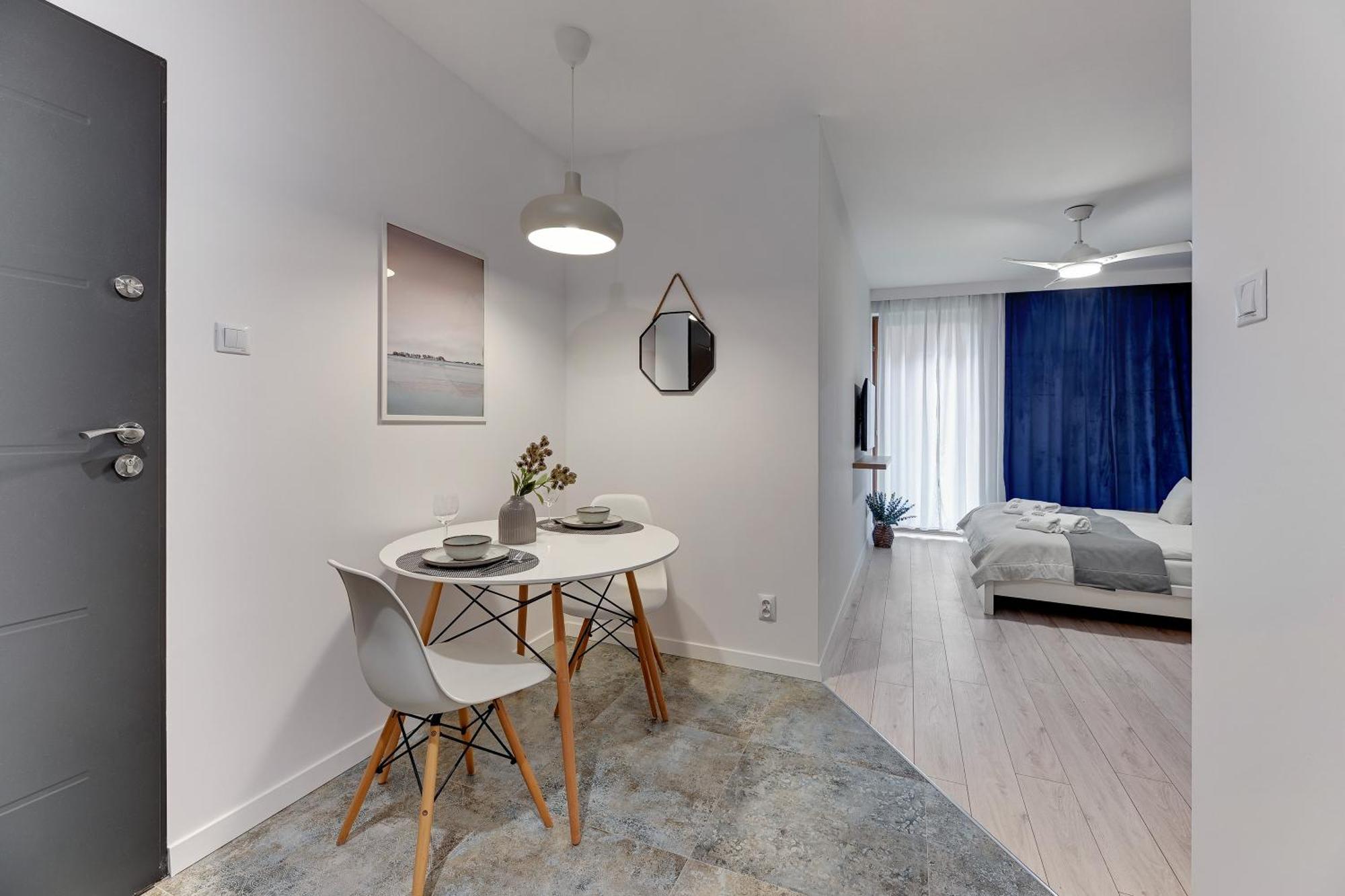 גדנסק Aura Island Riverside By Downtown Apartments חדר תמונה