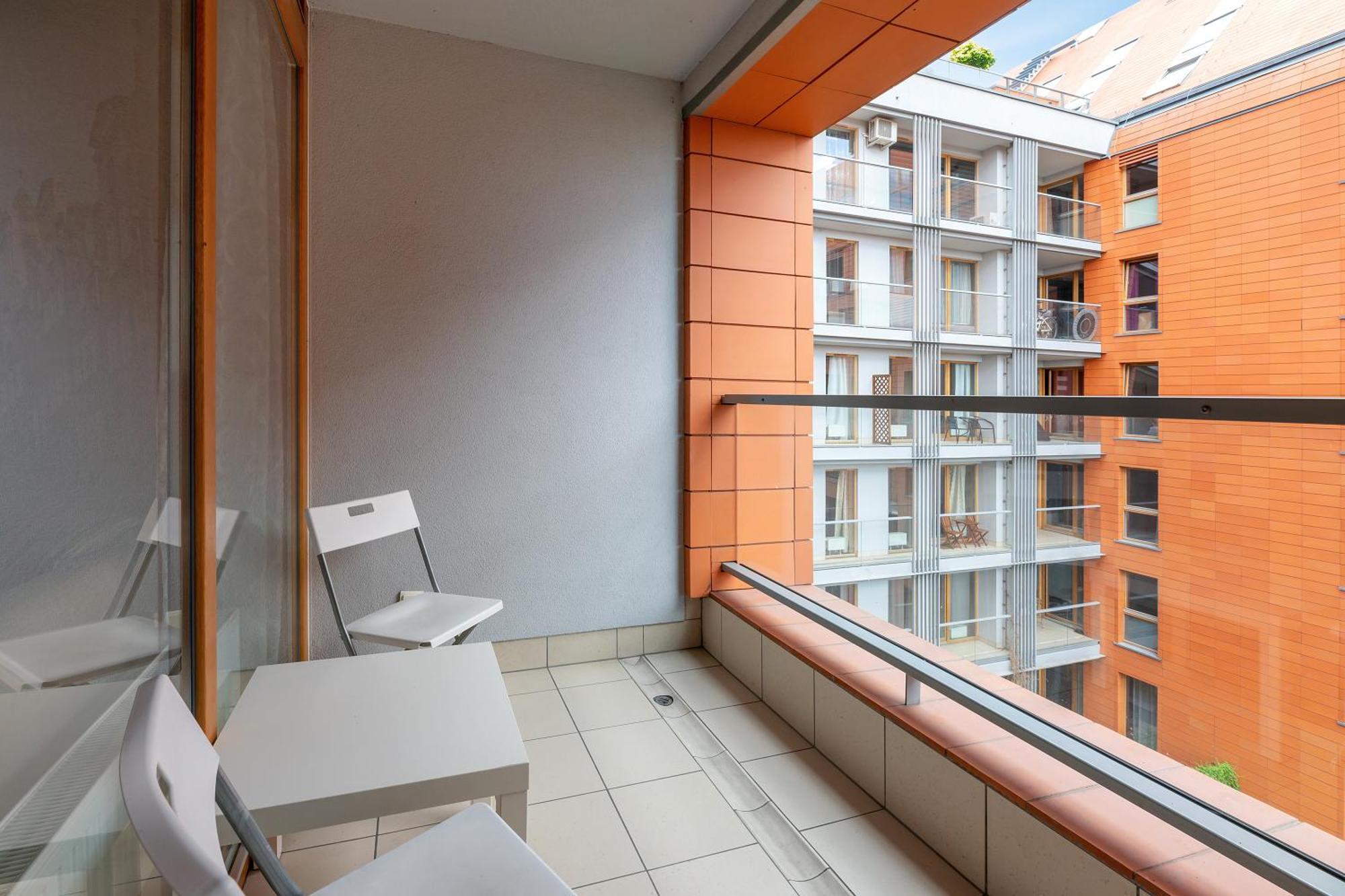 גדנסק Aura Island Riverside By Downtown Apartments חדר תמונה