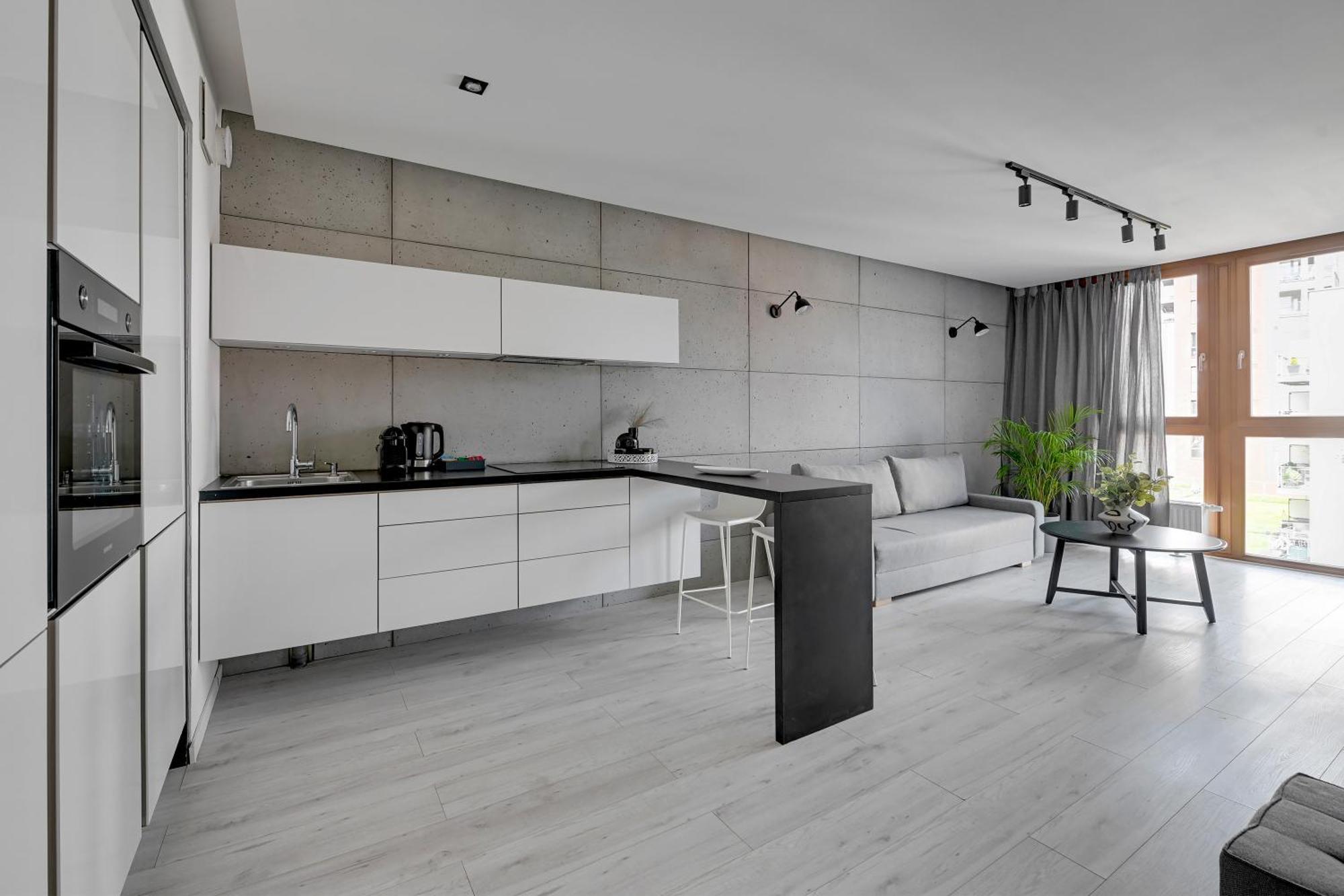גדנסק Aura Island Riverside By Downtown Apartments חדר תמונה
