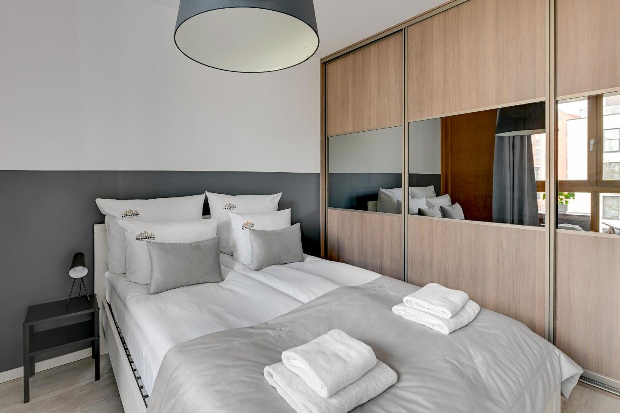 גדנסק Aura Island Riverside By Downtown Apartments חדר תמונה