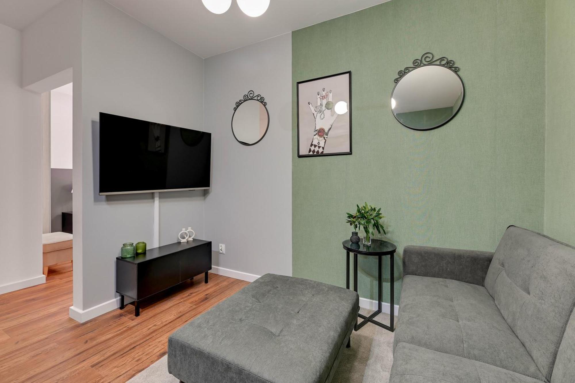 גדנסק Aura Island Riverside By Downtown Apartments חדר תמונה