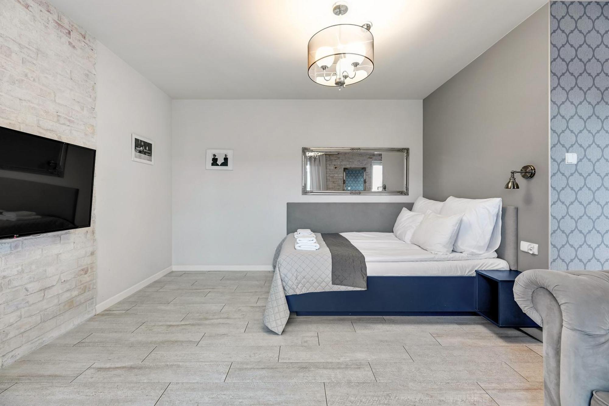 גדנסק Aura Island Riverside By Downtown Apartments חדר תמונה