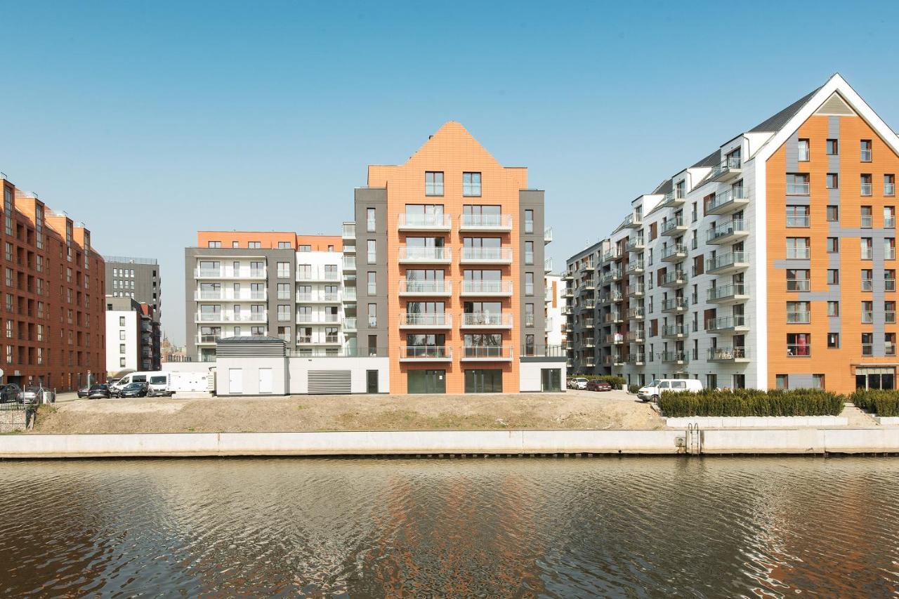 גדנסק Aura Island Riverside By Downtown Apartments מראה חיצוני תמונה